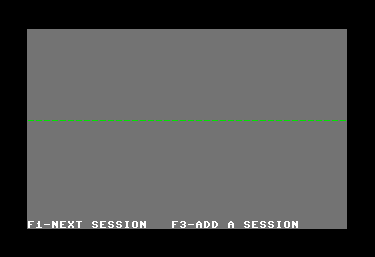 [PIC: LUnix after startup (empty splitted screen) ]